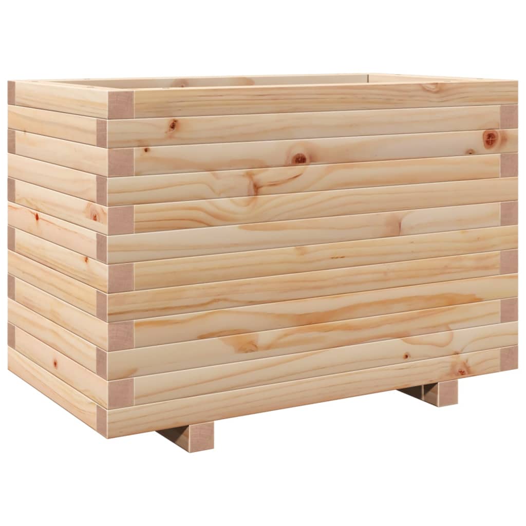 Odlingslåda 70x40x49,5 cm massivt furuträ