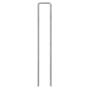 Markpinne U-format 50 st 20x4 cm galvaniserat stål