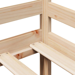 Dagbädd med lådor 90x190 cm massiv furu