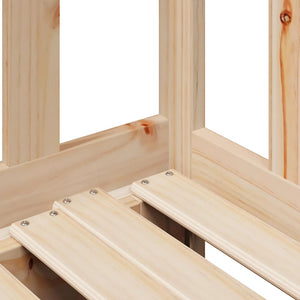 Dagbädd utdragbar med lådor utan madrass 80x200 cm