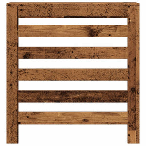 Elementskydd åldrat trä 78x20x82 cm konstruerat trä