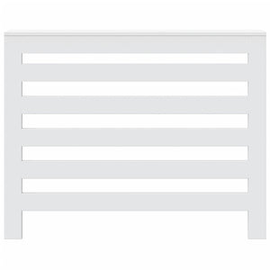 Elementskydd vit 104x20x82 cm konstruerat trä