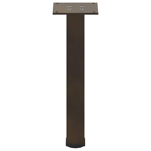 Soffbordsben 4 st naturstål 42-44 cm stål