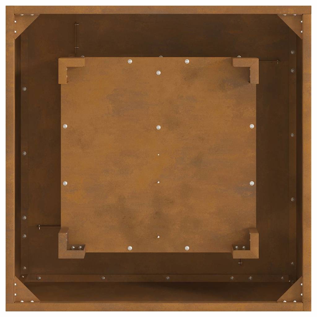 Eldstad Brun 60 x 60 x 30 cm Stål