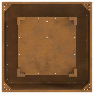 Eldstad Brun 60 x 60 x 30 cm Stål