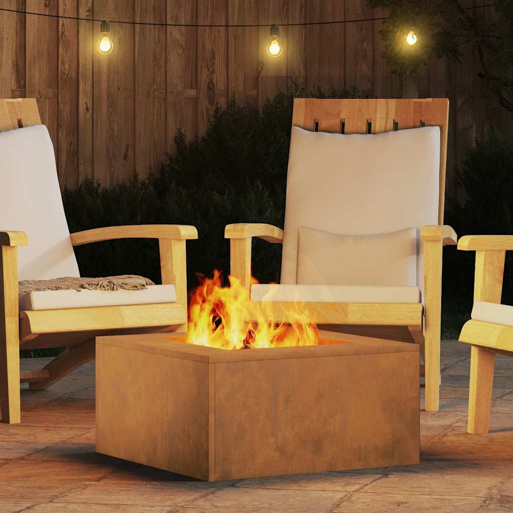 Eldstad Brun 60 x 60 x 30 cm Stål