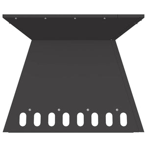 Eldstad Svart 48 x 48 x 40 cm Stål