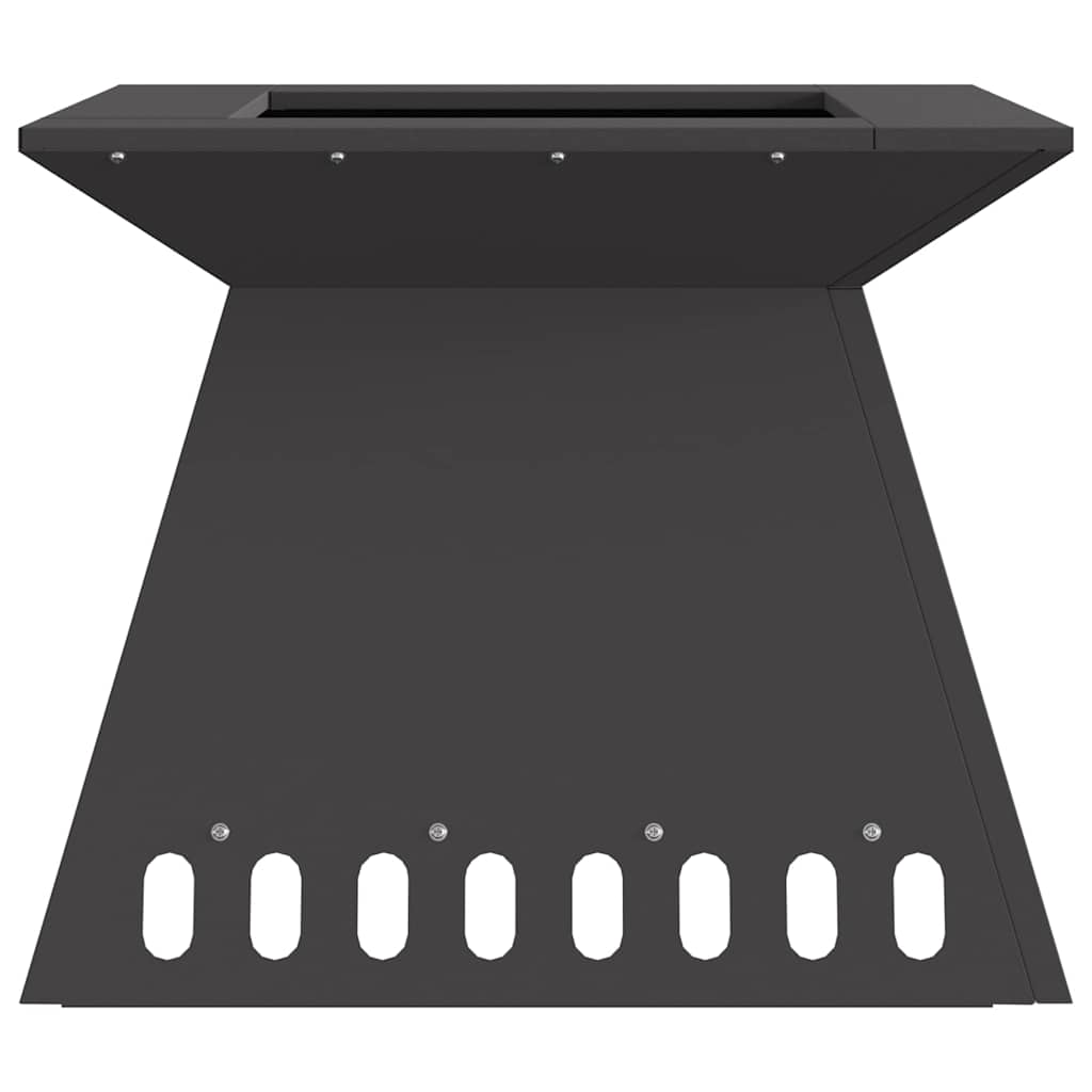 Eldstad Svart 48 x 48 x 40 cm Stål