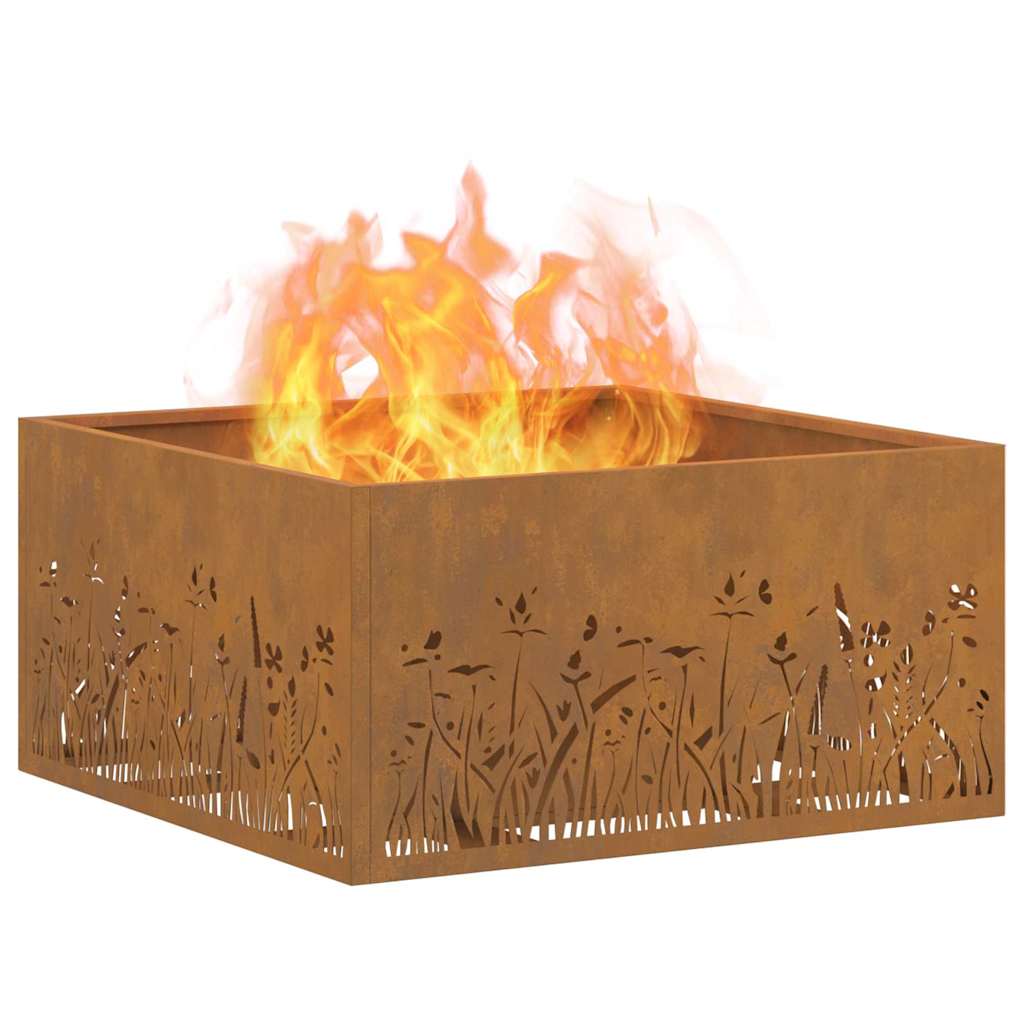 Eldstad Brun 60 x 60 x 30 cm Stål