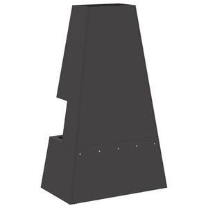 Eldstad Svart 60 x 35 x 100 cm Stål