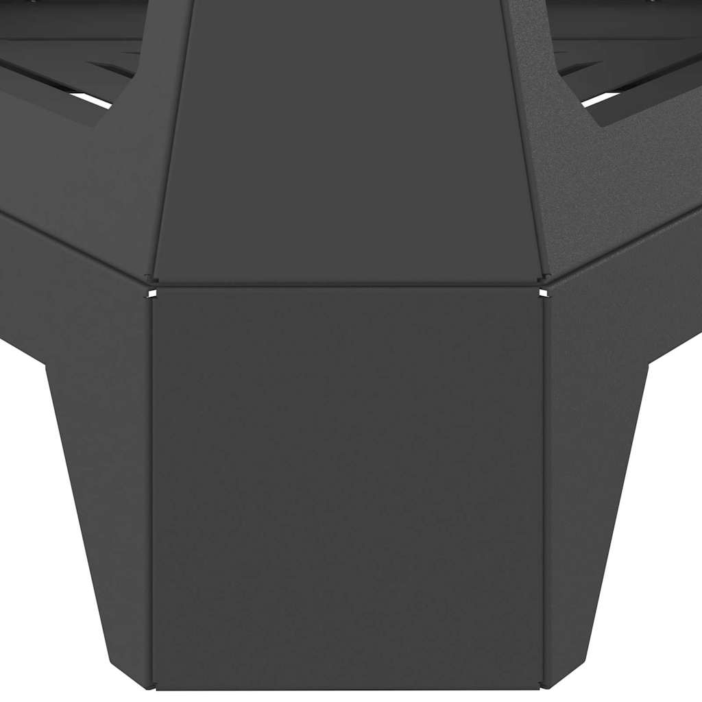 Eldstad Svart 50 x 43 x 52 cm Stål