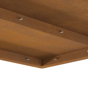 Eldstad Brun 60 x 60 x 30 cm Stål