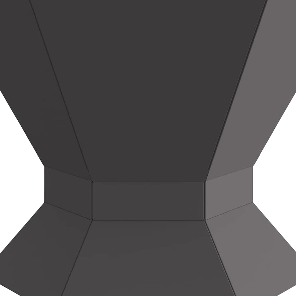 Eldstad Svart 50 x 50 x 40 cm Stål