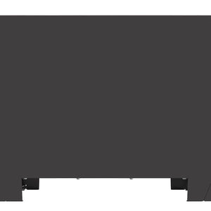 Eldstad Svart 60 x 60 x 30 cm Stål