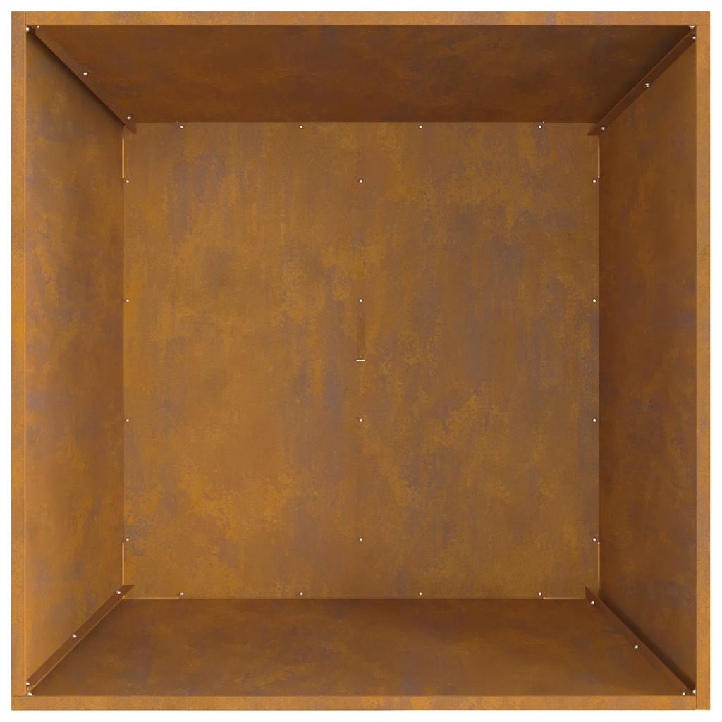 Eldstad Brun 80 x 80 x 40 cm Stål