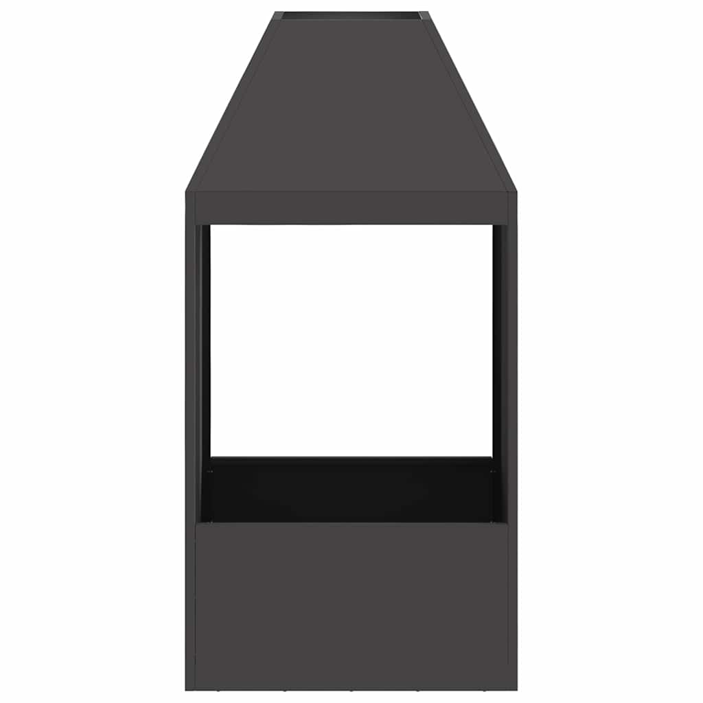 Eldstad Svart 50 x 50 x 100 cm Stål