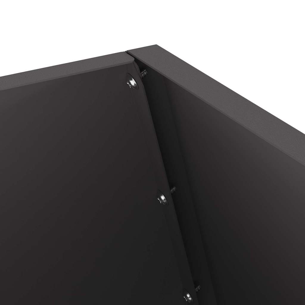 Eldstad Svart 50 x 50 x 100 cm Stål