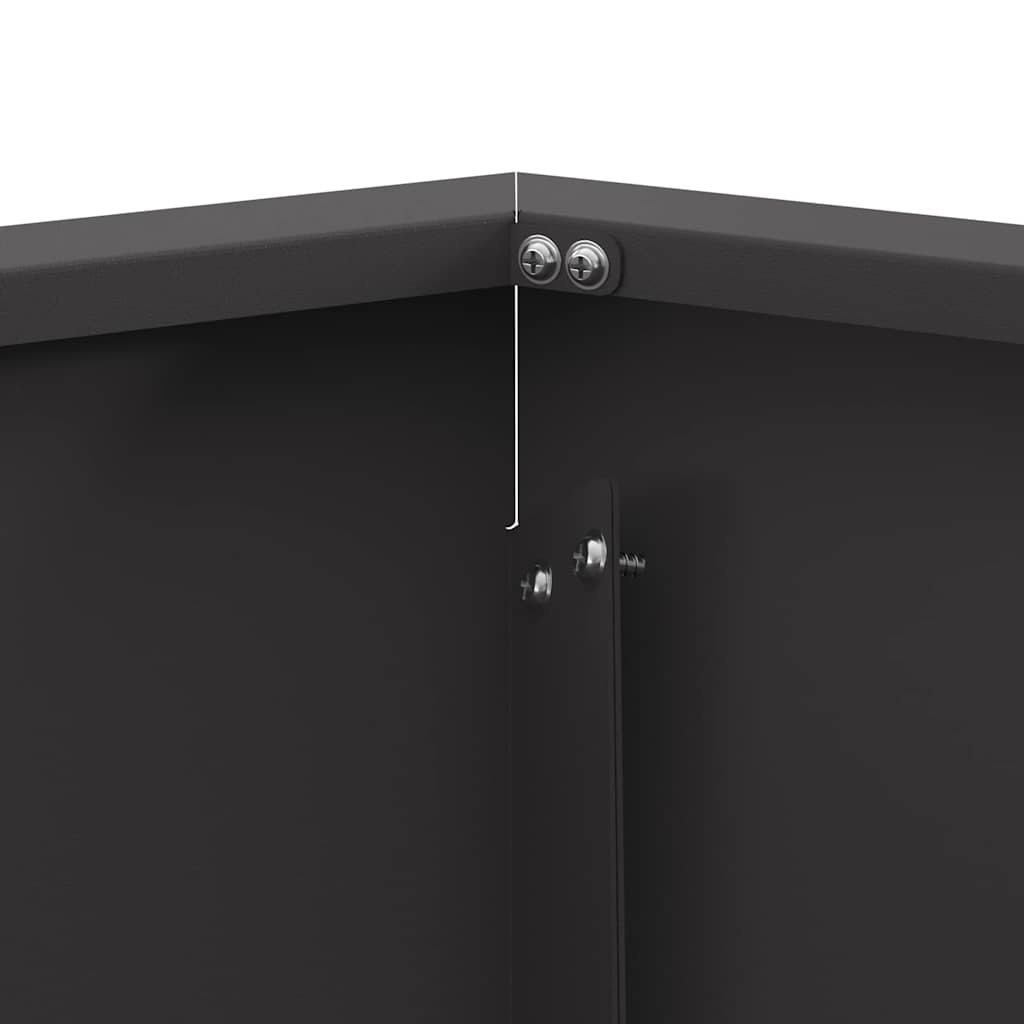 Eldstad Svart 75 x 75 x 28 cm Stål