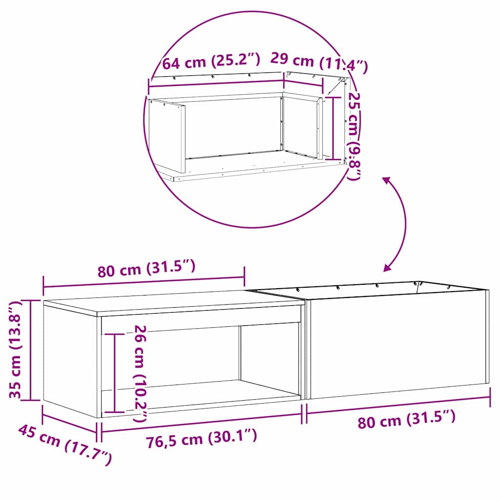 Eldstad Svart 160 x 45 x 35 cm Stål