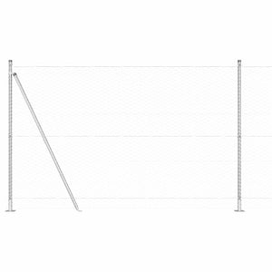 Stängselstolpe Silver 50 x 1,4 m (36 mm nät) Stål