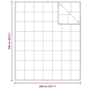 2-i-1 Duntäcke Vit 240 x 200 cm Fjäder
