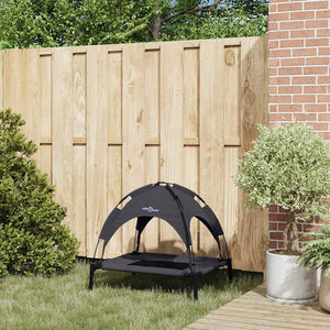 Hundsäng Svart m Stål