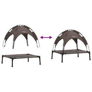 Hundsäng Brun m Stål