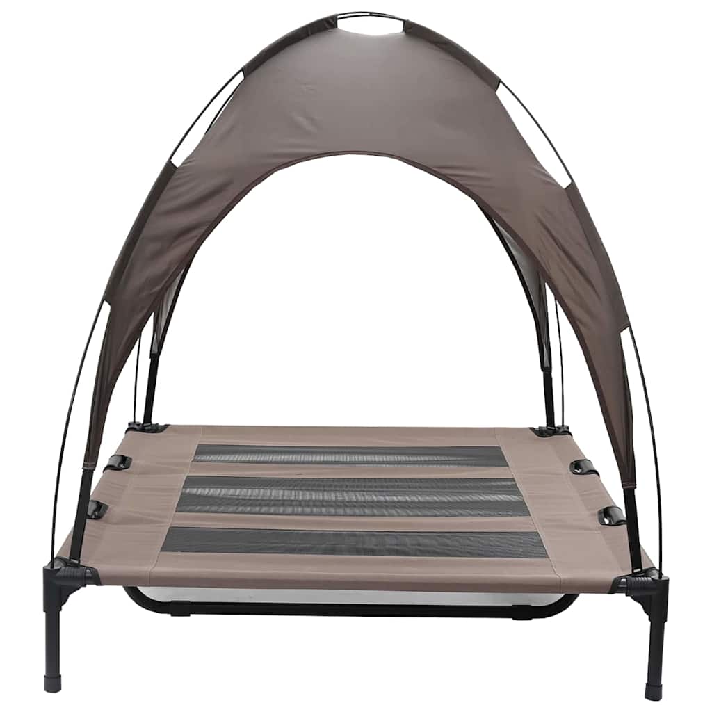 Hundsäng Brun xl Stål