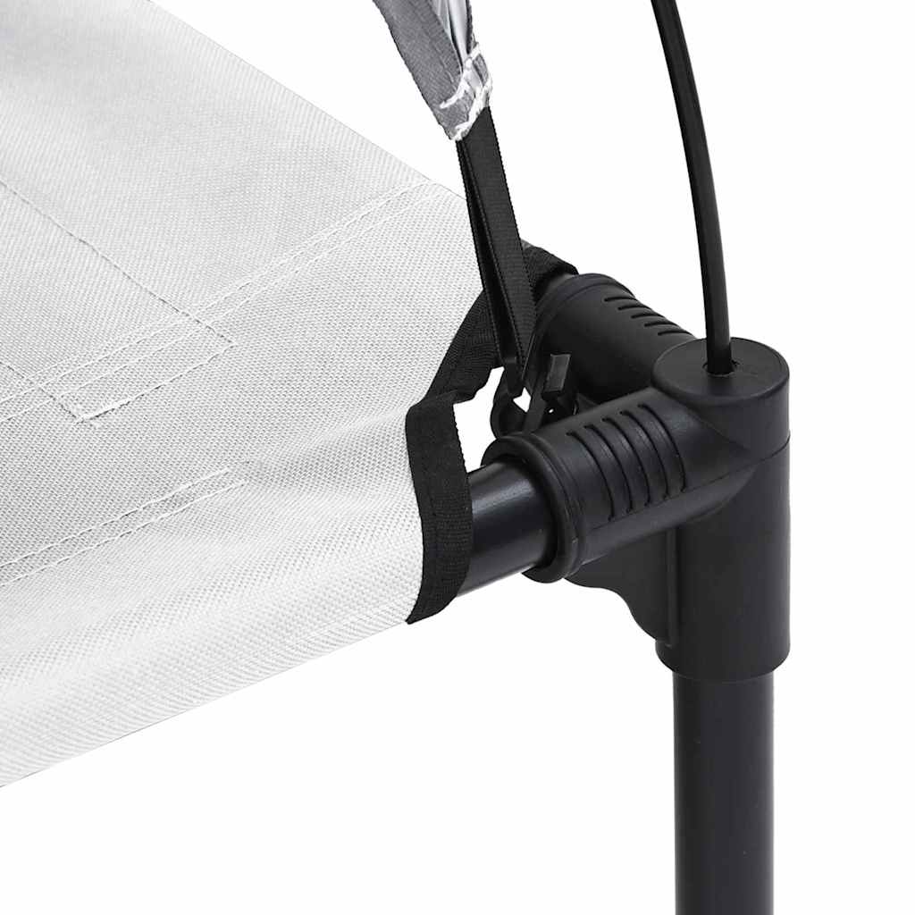 Hundsäng Silvergrå s Stål