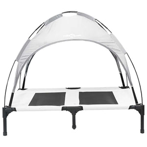 Hundsäng Silvergrå l Stål