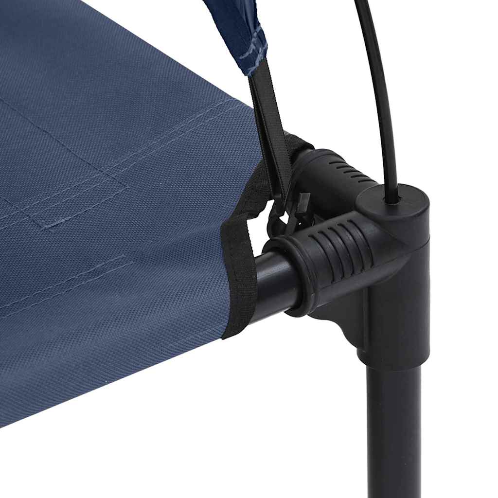 Hundsäng Mörkblå 62 x 48 x 61 cm Stål