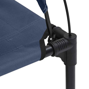 Hundsäng Mörkblå 62 x 48 x 61 cm Stål