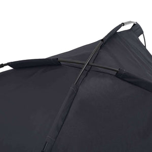 Hundsäng Svart s Stål