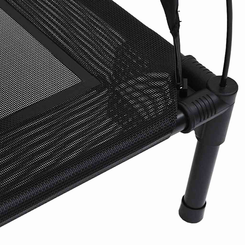 Hundsäng Svart l Stål