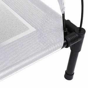 Hundsäng Silvergrå s Stål