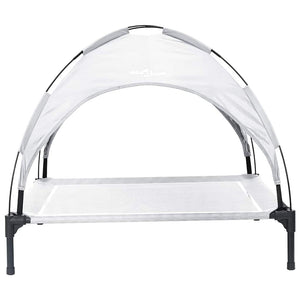 Hundsäng Silvergrå xl Stål