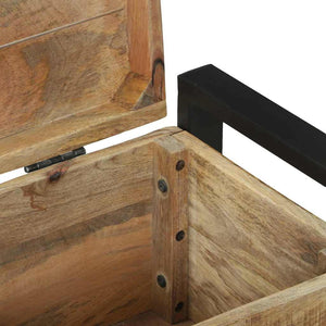 Förvaringskistor Brun 60 x 30 x 30 cm Massivt Mangoträ