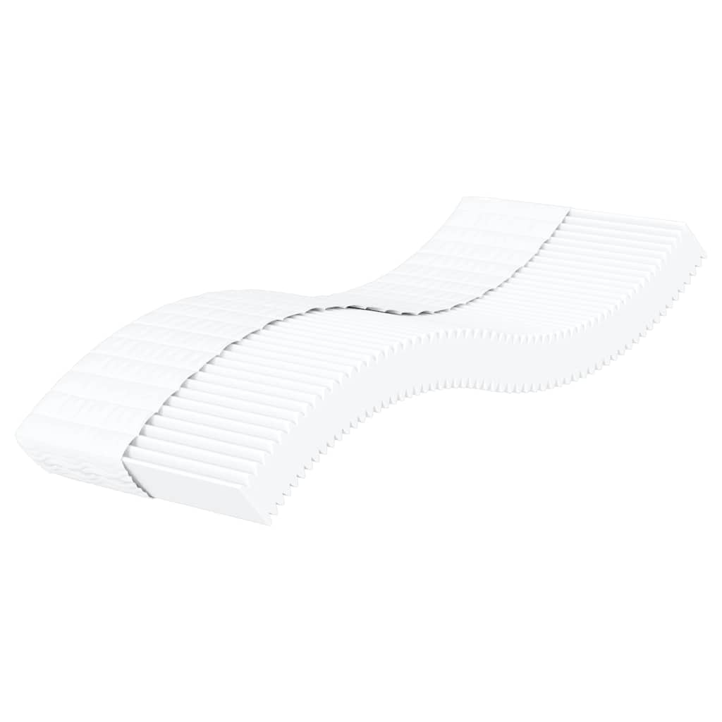 Skummadrass vit 80x210 cm hårdhet H2 H3