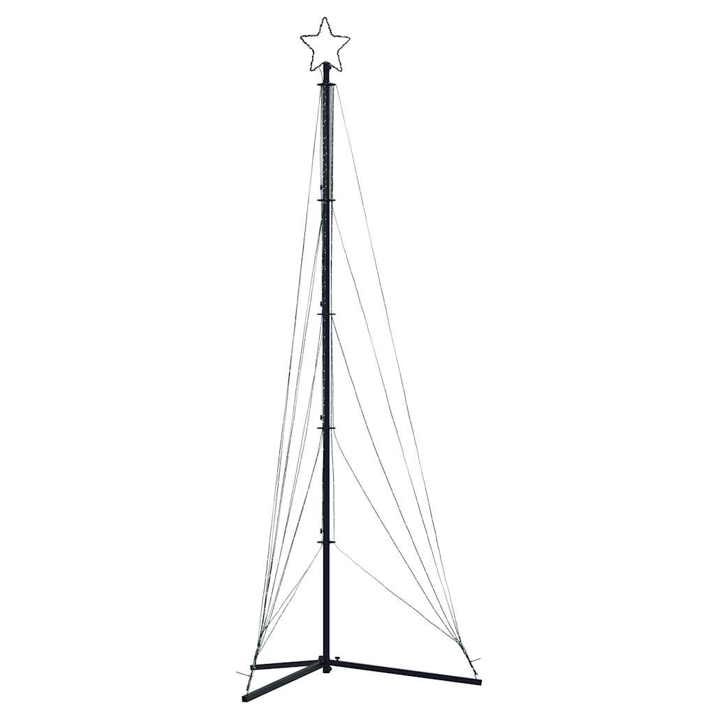 LED julgran 525 LEDs flerfärgad 302 cm