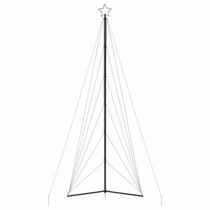 LED julgran 861 LEDs varmvit 478 cm