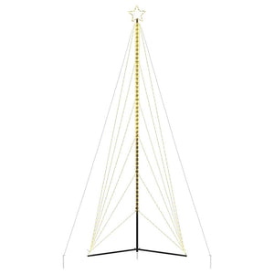 LED julgran 861 LEDs varmvit 478 cm