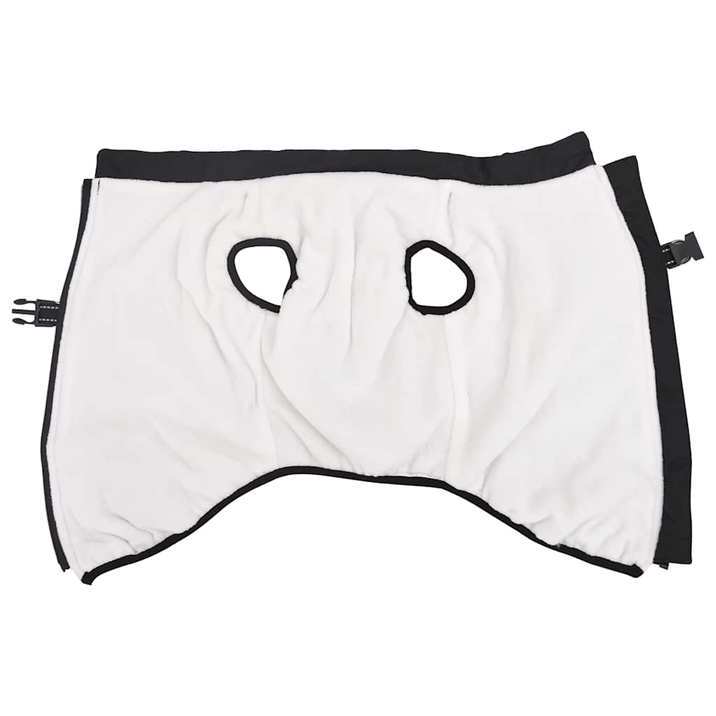 Hundtäcke med sele vattentät reflex svart L48
