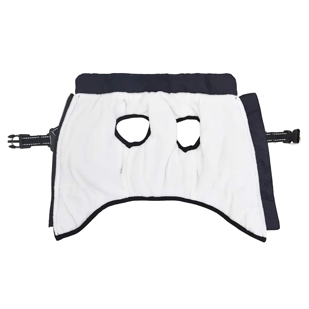 Hundtäcke med sele vattentät reflex marinblå L28