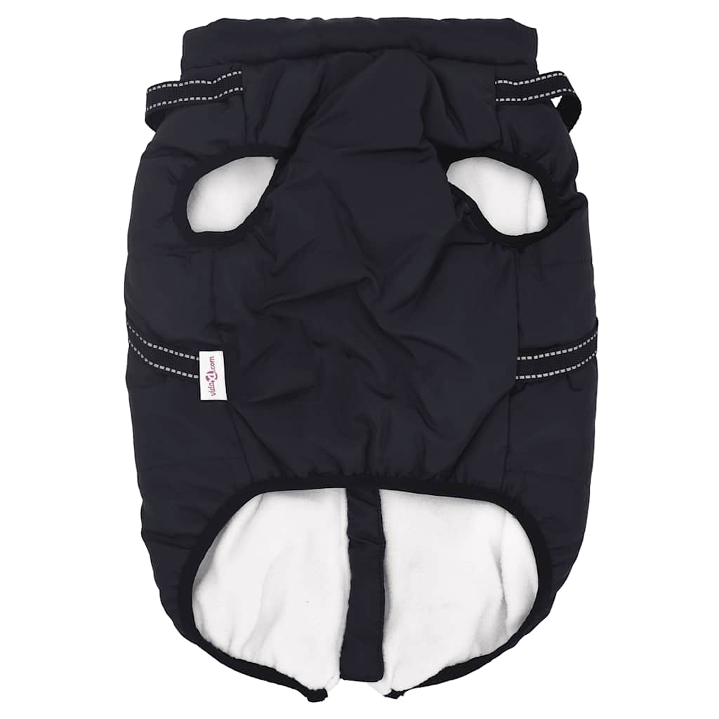 Hundtäcke med sele vattentät reflex marinblå L52