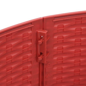 Julgranskrage röd Ø56x23 cm plast