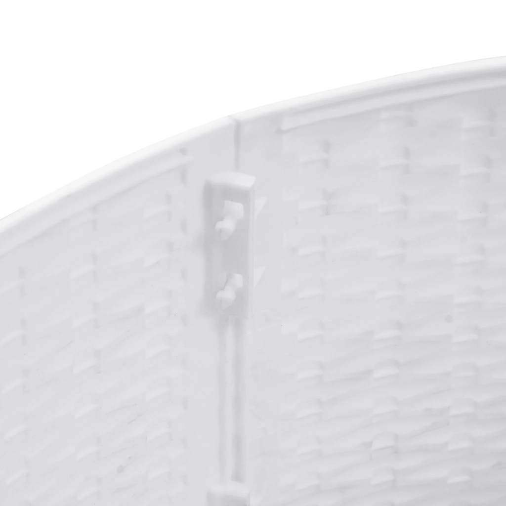 Julgranskrage vit Ø65x23 cm plast