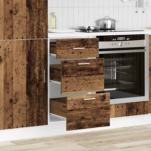 Underskåp “Lyon” gammalt trä 40x46x81,5 cm konstruerat trä