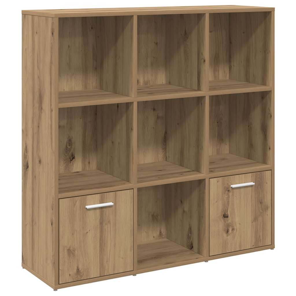 Bokhylla artisan ek 98x29x97,5 cm konstruerat trä
