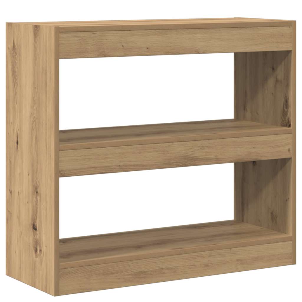Bokskåp/rumsavdelare artisan ek 80x30x72 cm