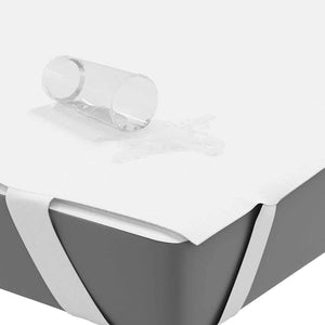 Madrasskydd vit 200x200 cm vattentät